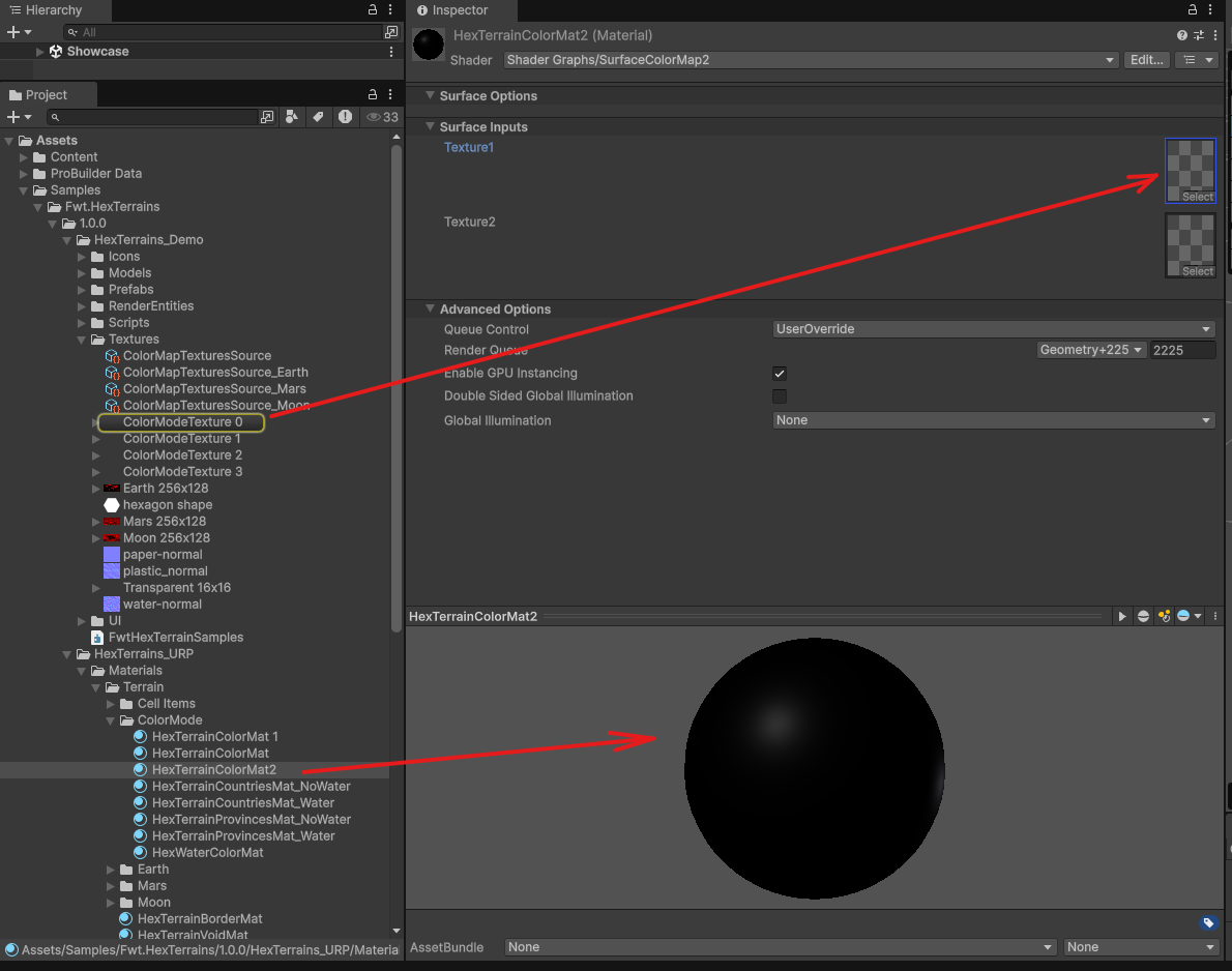 Color Map Textures