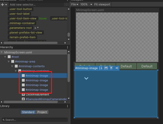 Minimap Screen ColorMap textures