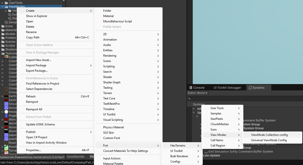 Create View Mode Collection Config