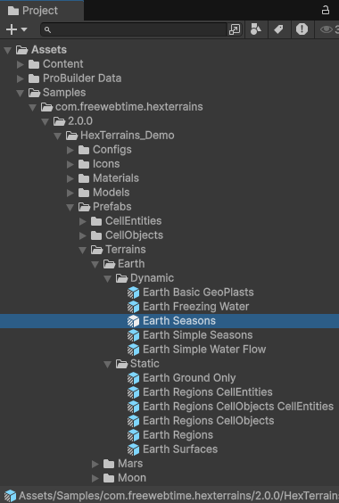 Terrain Prefabs
