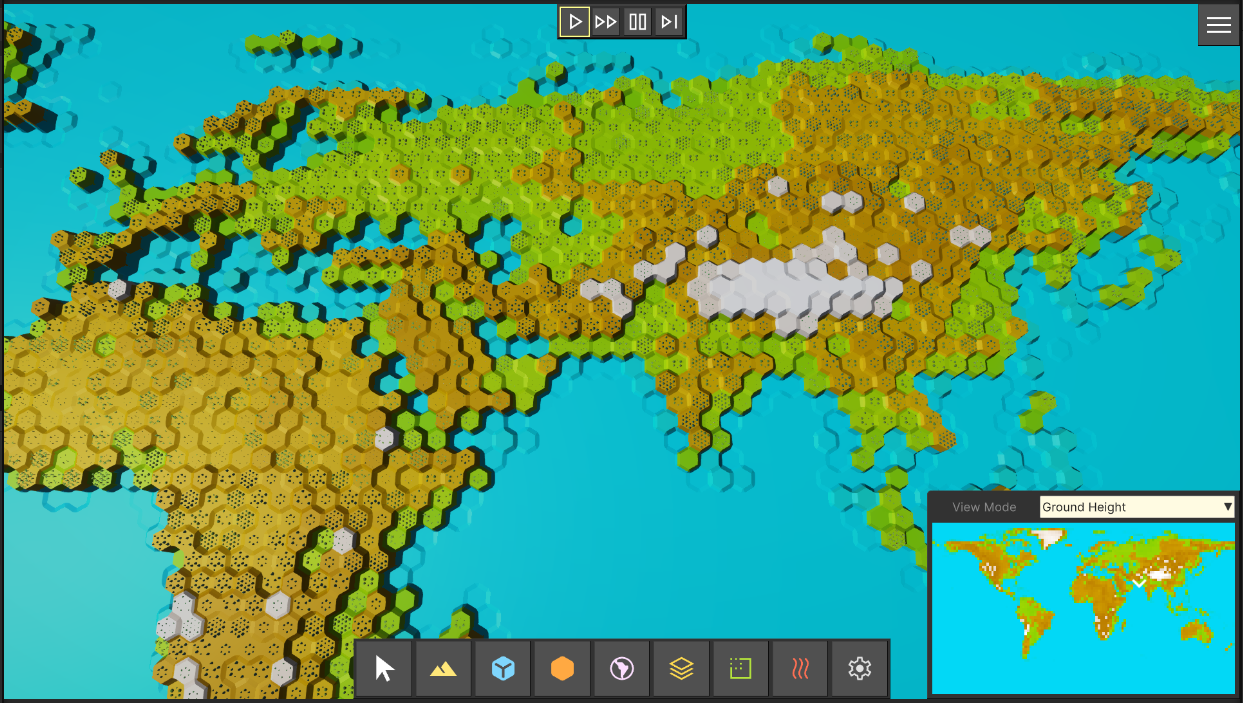 ViewMode Heightmap